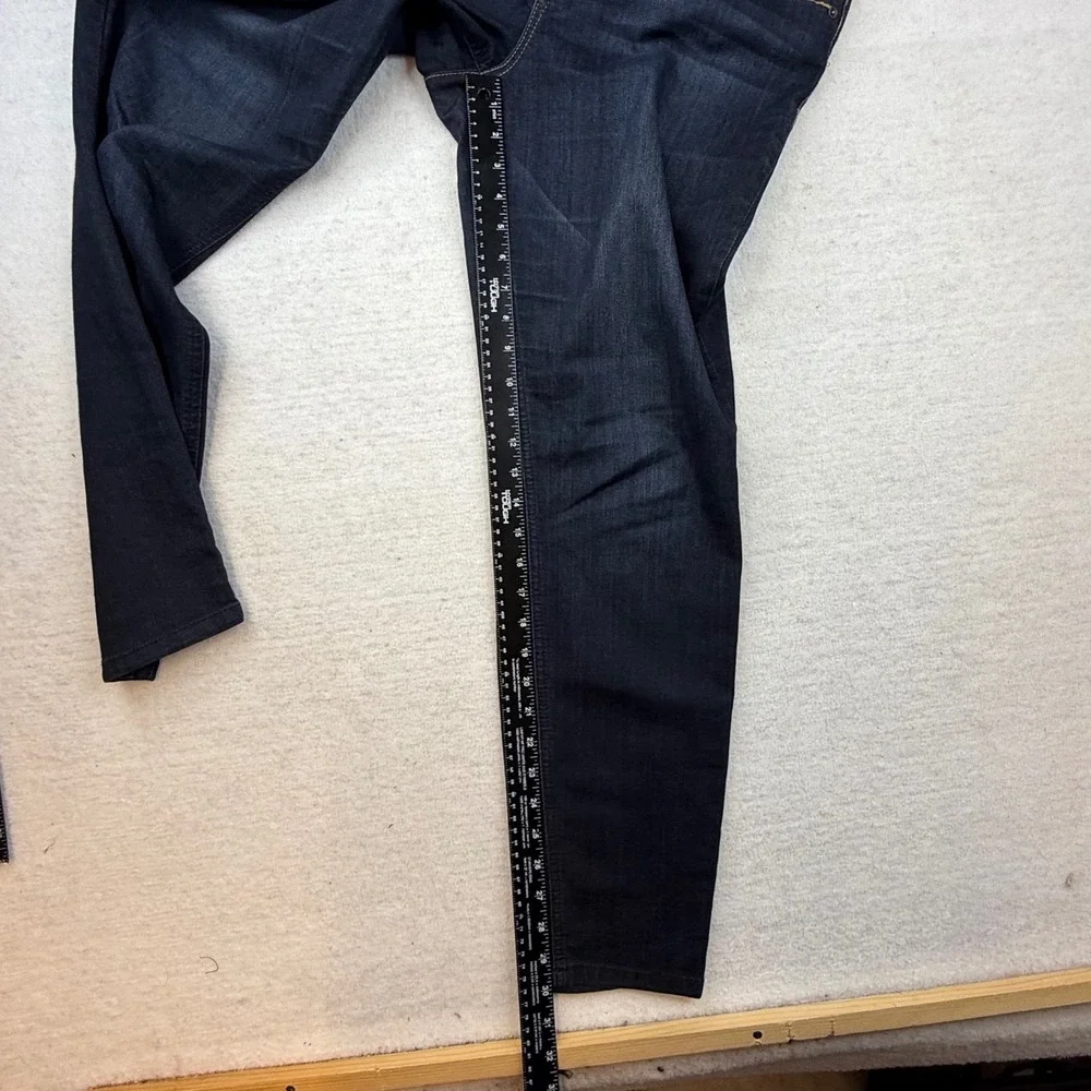 Democracy AB Tech Dark Wash Skinny Jeans‎ Womens 16 Blue Denim Stretch Classic